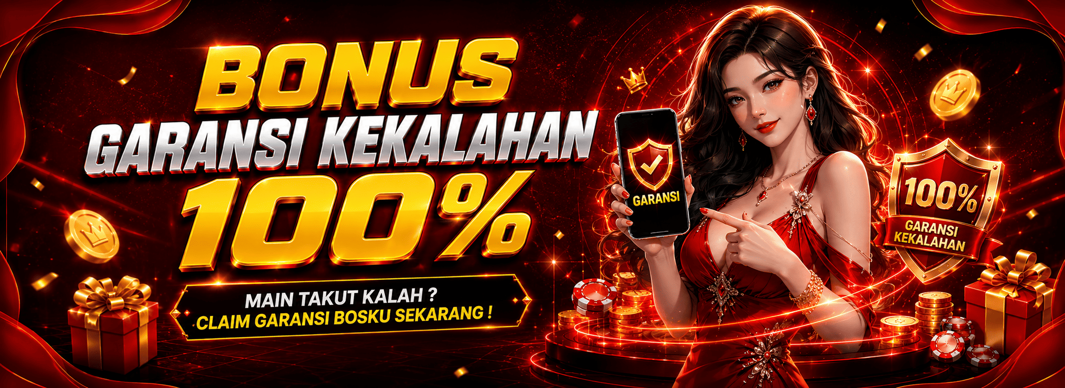 Garansi Bonus 100%