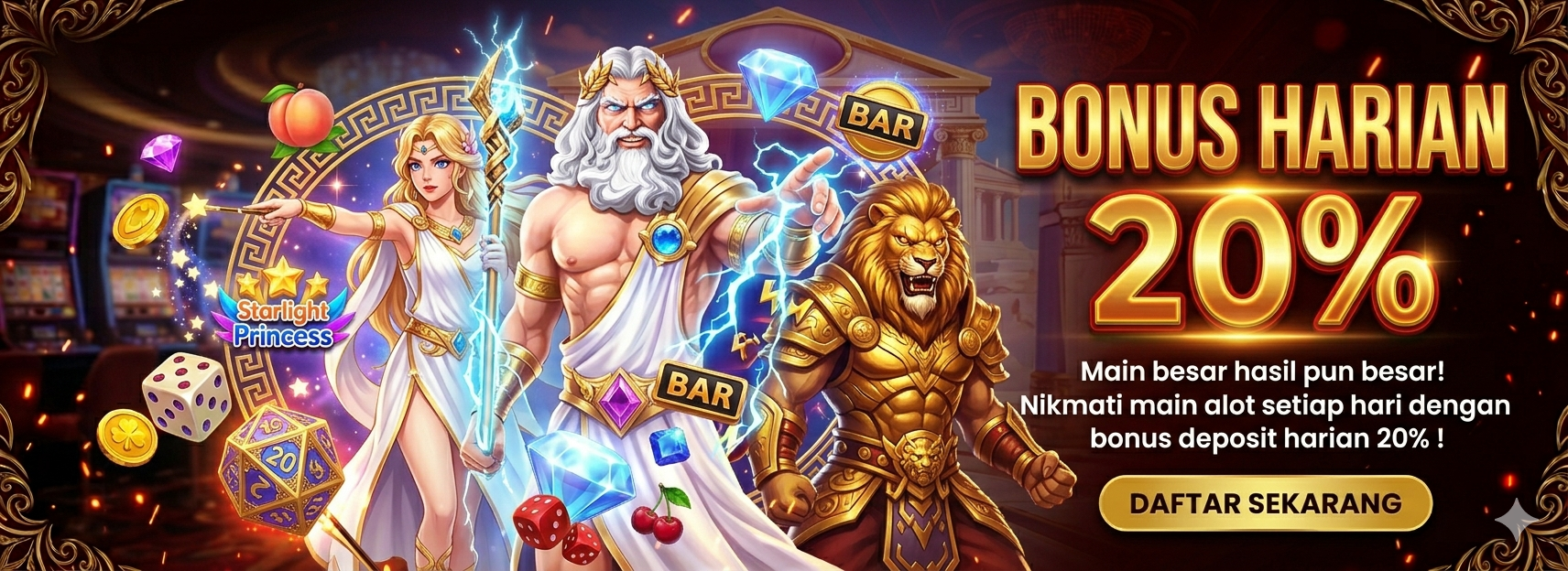 Bonus Harian 20%